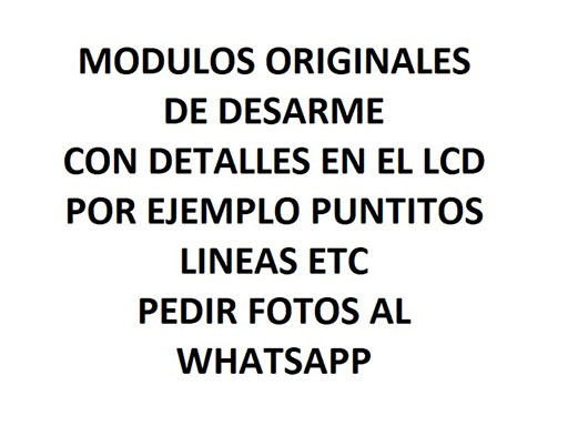Modulo Motorola Moto G41 CLASE C ORIGINAL C/Marco