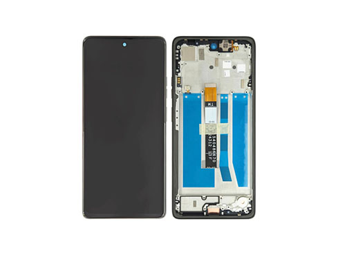 Modulo Motorola Moto G75 5G XT2437 Negro C/Marco ORIGINAL