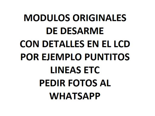 Modulo Motorola Moto G84 XT2347 CLASE C ORIGINAL c/Marco