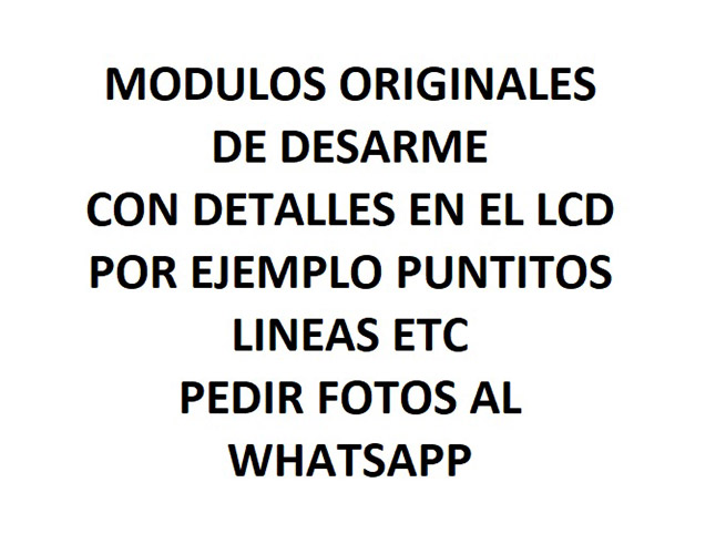 Modulo Motorola Moto G22 XT2231 CLASE C ORIGINAL C/Marco