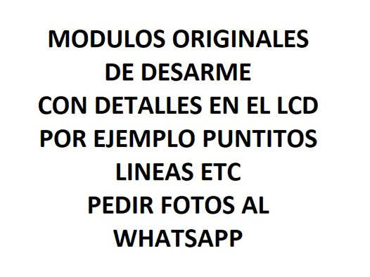 Modulo Motorola Moto G85 5G XT2427 Amarillo/verde CLASE B ORIGINAL c/Marco