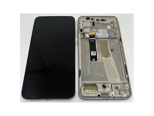 Modulo Motorola Moto EDGE 30 Neo XT2245 Plateado CLASE B ORIGINAL c/Marco