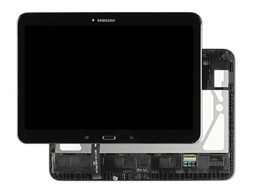 Modulo Tablet 10.1" Samsung Tab 4 T530 T531 T535 con Marco + Home Original