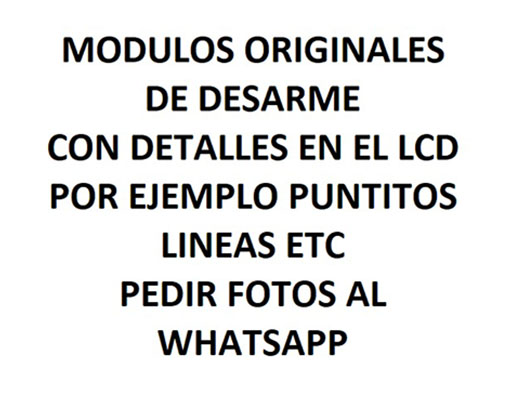 Modulo Motorola Moto Razr 40 CLASE C ORIGINAL c/Marco