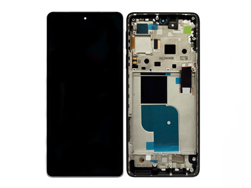 Modulo Motorola Moto EDGE 30 Pro XT2201 NEGRO CLASE A ORIGINAL c/Marco