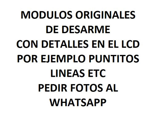 Modulo Motorola Moto G24 Xt2423 CLASE C ORIGINAL c/Marco