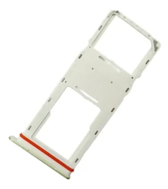Bandeja Porta Sim Samsung A04 Blanco