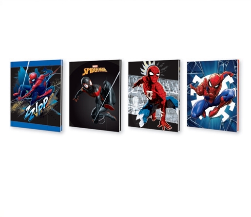 CUADERNO *MOOVING* T/D 16X21 48H RAYADO SPIDERMAN *COLECCION 2023*