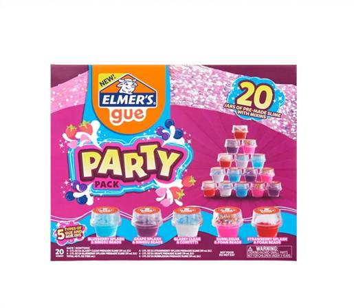 SLIME ELMERS GUE MINI PARTY PACK 59ML X20