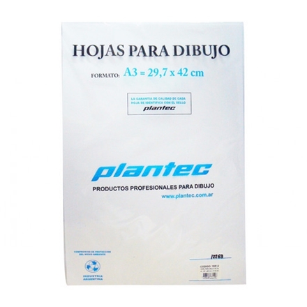REPUESTO DE DIBUJO PLANTEC A3 32X44 106G 10H
