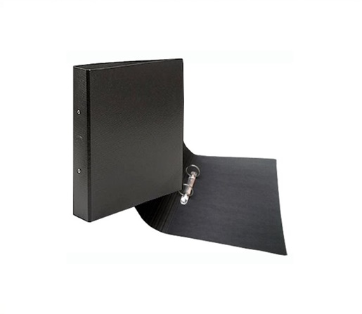 CARPETA FIBRA NEGRA AVIOS A4 2X40