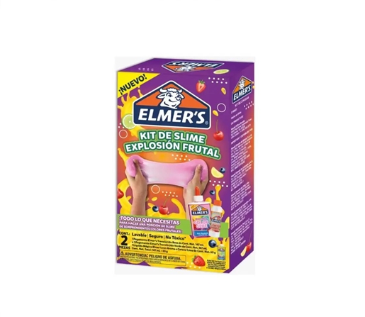 KIT SLIME ELMERS EXPLOSION FRUTAL CJ X2 PIEZAS