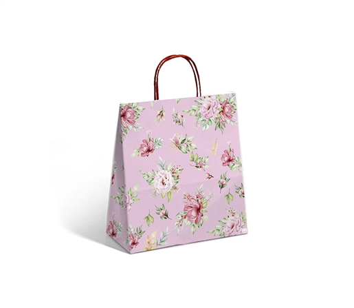 BOLSA PANAPACK 22X24 PINK FLOWERS