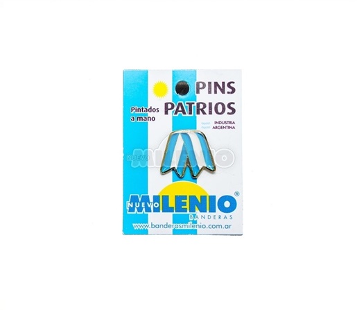 PIN ARGENTINA MILENIO N°8 LAZO SIMPLE X 1U