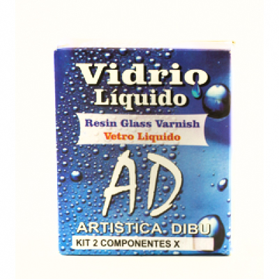 SET VIDRIO LIQUIDO AD 150ML 2 COMPONENTES (100ML + 50ML)