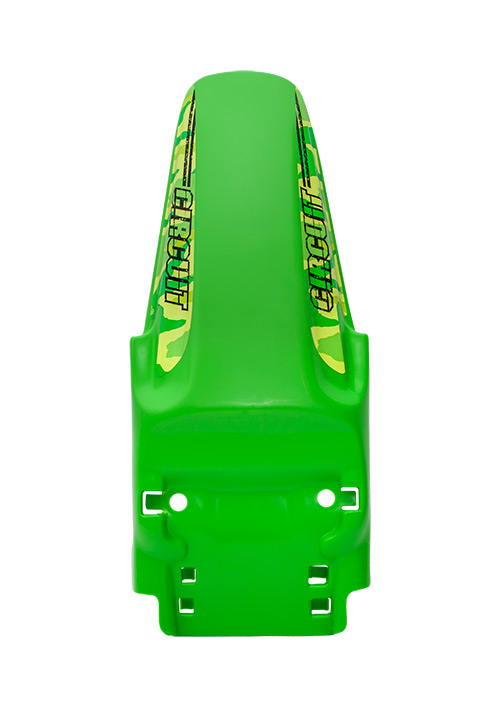 GUARDABARRO TRASERO ADAPTABLE VERDE CIRCUIT [CIR091]