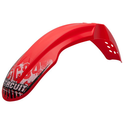 GUARDABARRO DELANTERO COOL ROJO FLUO CIRCUIT [CIR100]