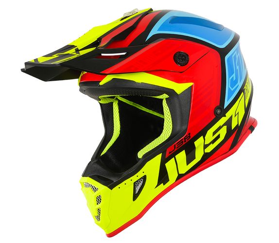 CASCO JUST1 J38 BLADE BLACK/YELLOW/RED/BLUE L [J38004]