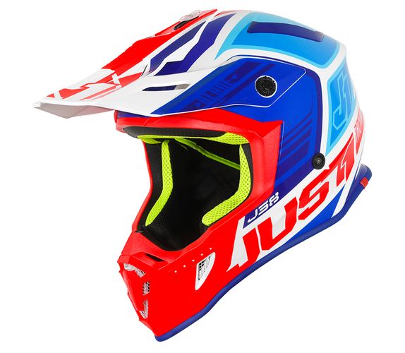 CASCO JUST1 J38 BLADE BLUE/RED/WHITE XS