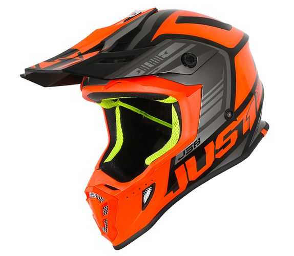 CASCO JUST1 J38 BLADE ORANGE/BLACK L [J38024]