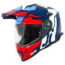 CASCO JUST1 J34 ADVENTURE CROSS TOUR RED BLUE L