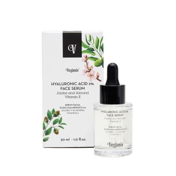 SERUM FACIAL ÁCIDO HIALURONICO X30GR VEGANIS