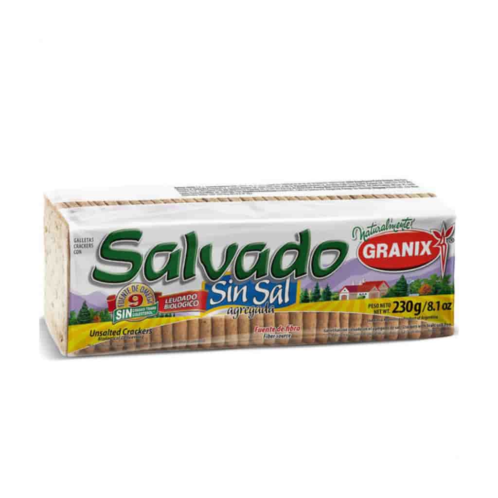 GALLETITAS SALVADO SIN SAL X230GR GRANIX