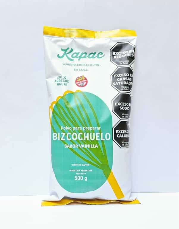 PREMEZCLA PARA BIZCOCHUELO VAINILLA X500GR KAPAC