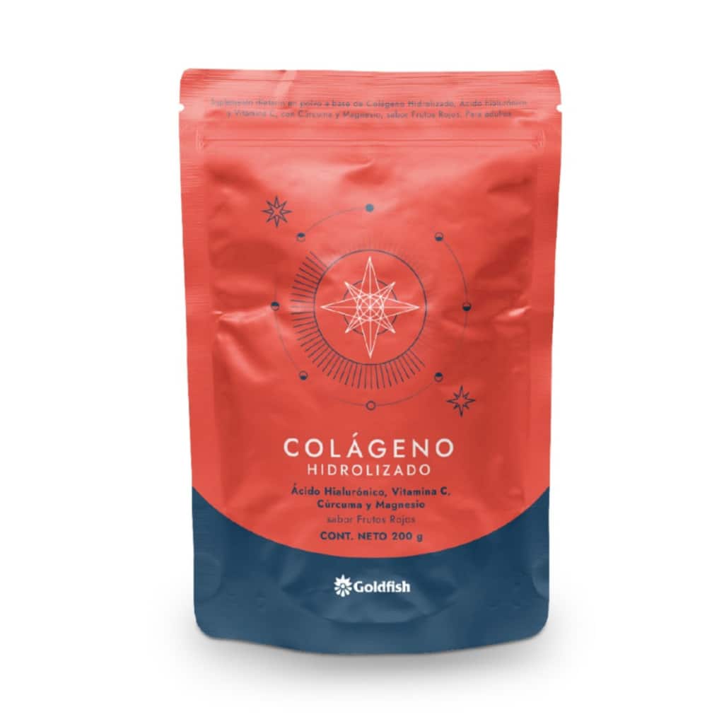 COLAGENO HIDROLIZADO + AC HIALURONICO DOY PACK X200GR GOLDFISH