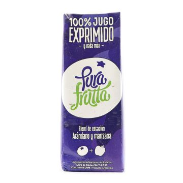 JUGO ARANDANO Y MANZANA X 1L PURA FRUTTA