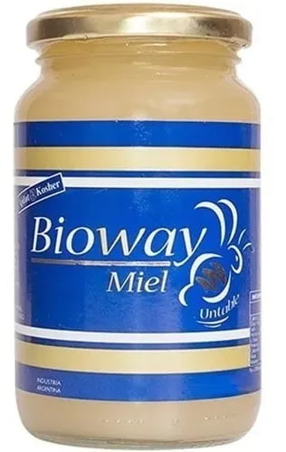 MIEL SOLIDA FRASCO X450GR BIOWAY