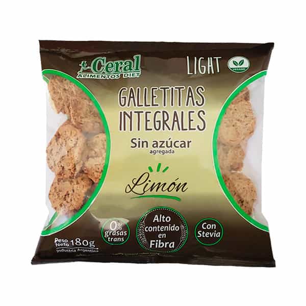 GALLETAS INTEGRALES LIMON X180GR CERAL