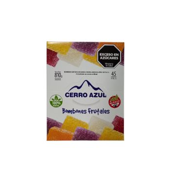 BOMBONES FRUTALES X45U CERRO AZUL