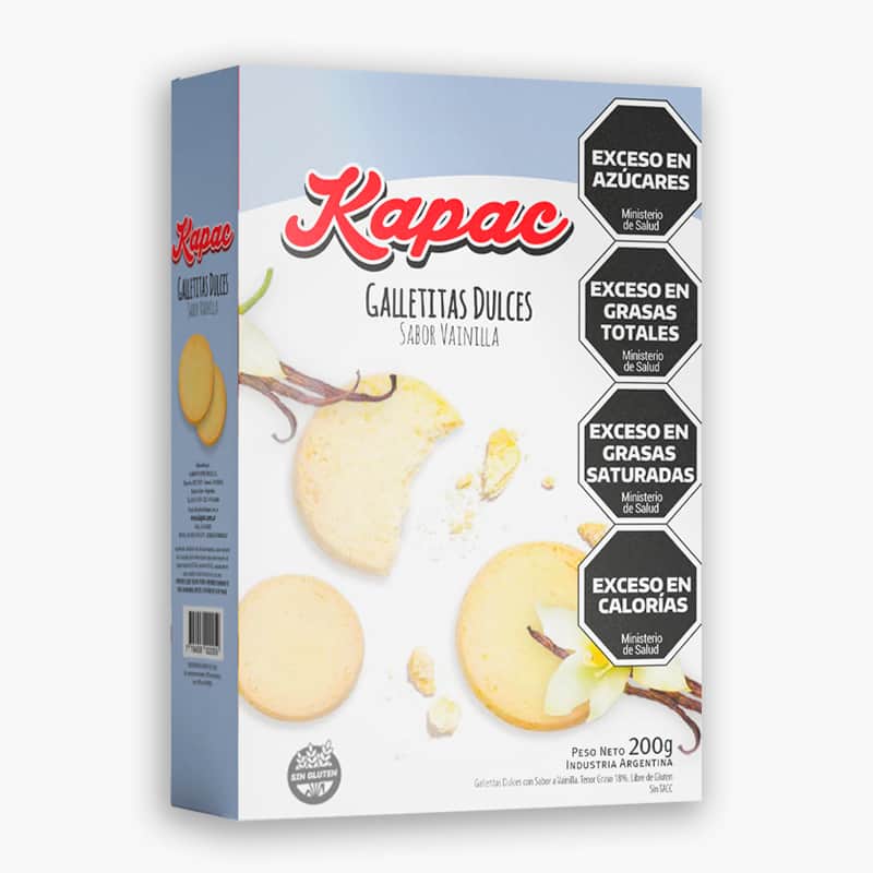 GALLETITAS DE VAINILLA X200GR KAPAC