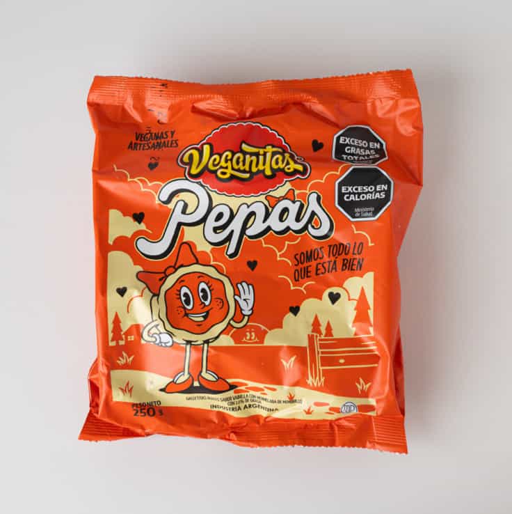 PEPAS CLASICAS DE MEMBRILLO 250GR VEGANITAS