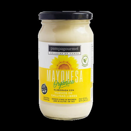 MAYONESA ORGANICA X290GR PAMPAGOURMET