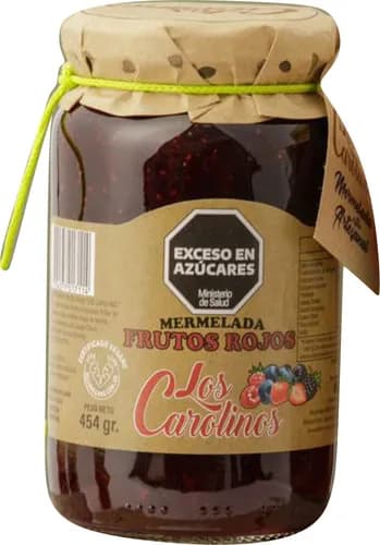 MERMELADA DE FRUTOS ROJOS X454G LOS CAROLINOS