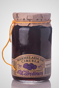MERMELADA DE CIRUELA X454 LOS CAROLINOS