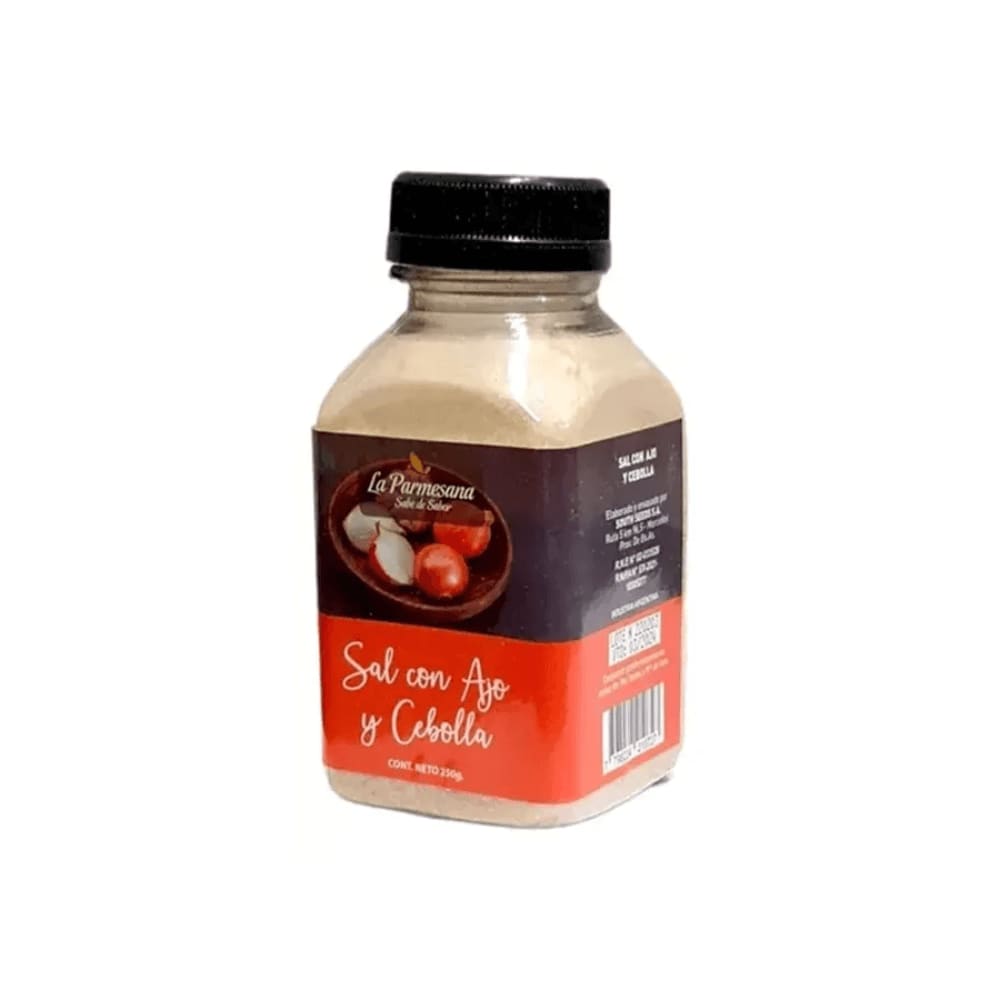 SAL CON AJO Y CEBOLLA X250G. LA PARMESANA