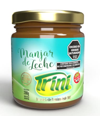 DULCE DE LECHE C/STEVIA TRINI X400G