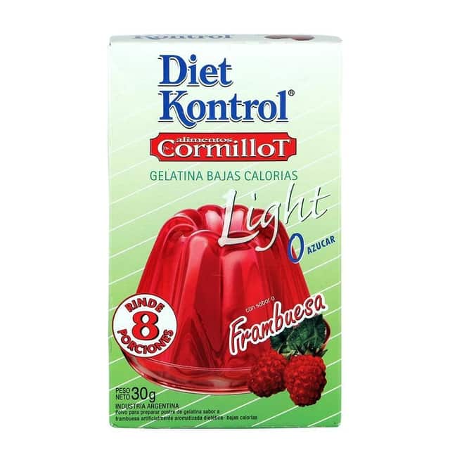 GELATINA LIGHT FRAMBUESA X1KG DIET KONTROL