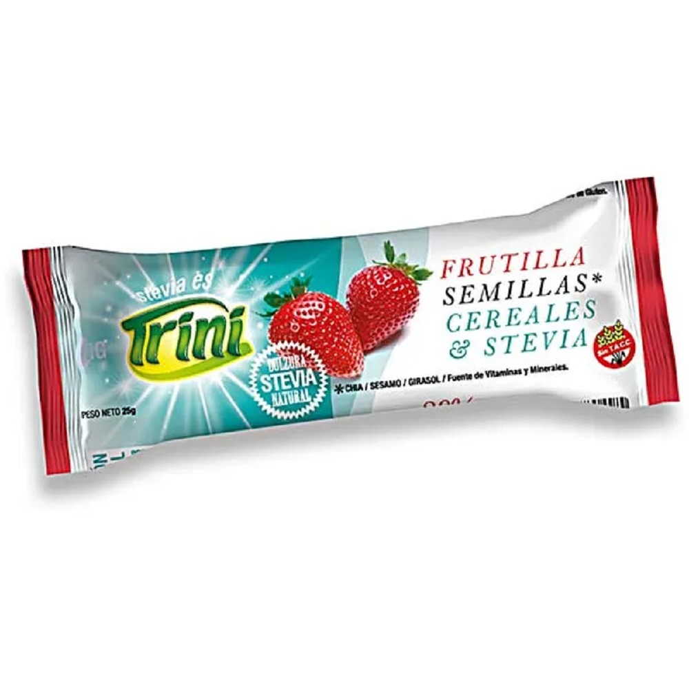 BARRITAS DE CEREAL TRINI FRUTILLA X 20U