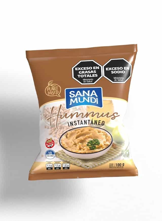 PREMEZCLA DE HUMMUS INSTANTANEA X 100GR (SIN TACC) SANA MUNDI