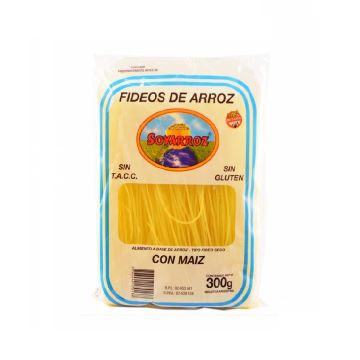 FIDEOS DE MAIZ X300G SOYARROZ