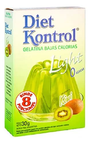 GELATINA LIGHT KIWI X1KG DIET KONTROL