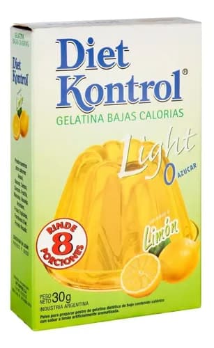 GELATINA LIGHT LIMON X1KG DIET KONTROL