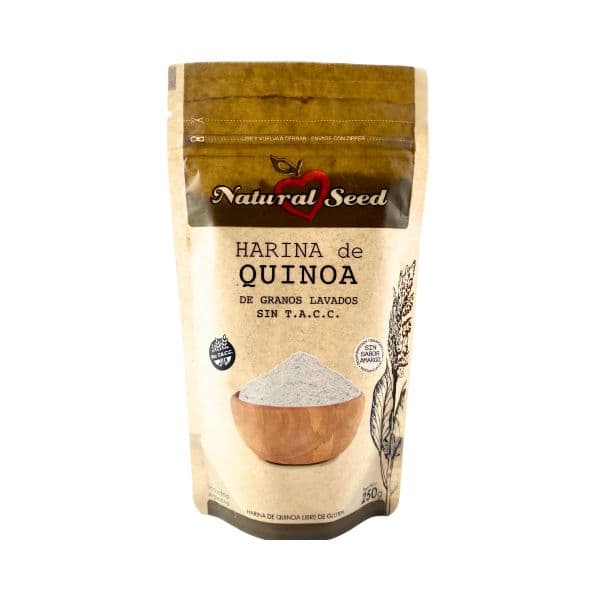 HARINA DE QUINOA NATURAL SEED X250GR