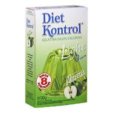 GELATINA LIGHT MANZANA X1KG DIET KONTROL