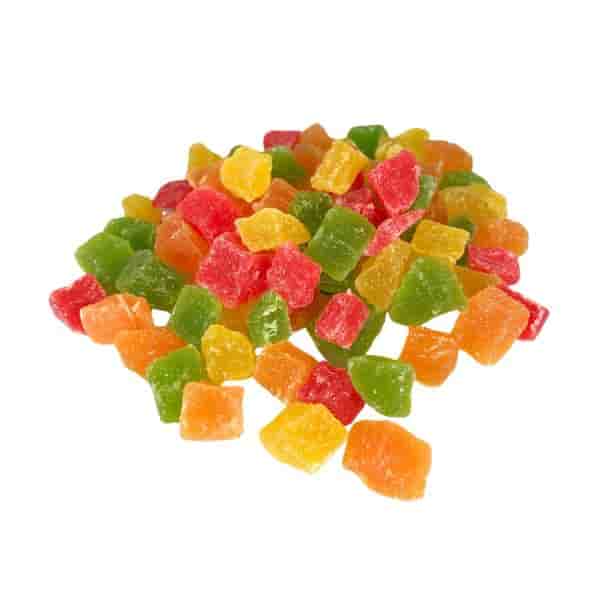 ANANA GLASEADO CUBOS COLORES KG