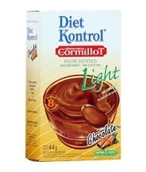 FLAN DIETETICO CHOCOLATE X48GR DIET KONTROL